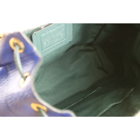 Coach Bagpack Womens Small Colorblock Pebble Leather Pennie 22 - Picture 10 of 13